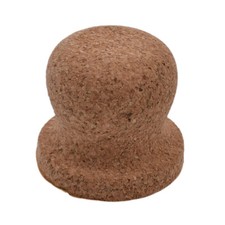 Großer Korklopf für ein Rohr Aschenbecher