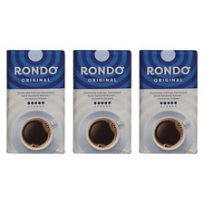 3er Pack Kaffee Rondo Original gemahlen Röstkaffee (3 x 500 g), Kaffeepulver