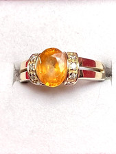 14 Kt massiver Gelbgold Ring