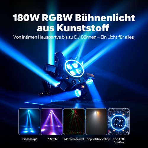 180w strobe laser moving - strobe, head