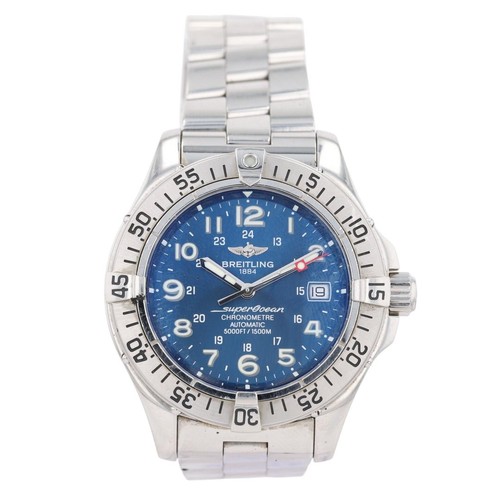 Breitling superocean 42mm blue - 42mm,