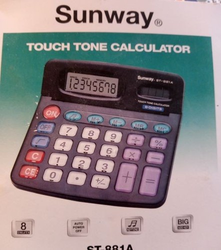 Sunway touch tone - touch, calculator.
