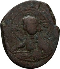 Byzanz Follis Bronze 29 mm/ 10