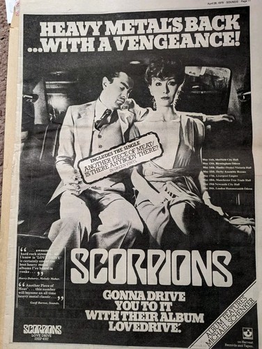The scorpions schenker poster - scorpions-,