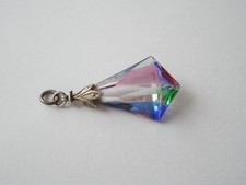 Vintage Anhänger Rheinkiesel 1,6 g/3,0 x 1,3 cm