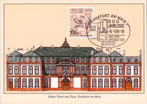 Brd 1990 maximumkarte 500 - brd, mk