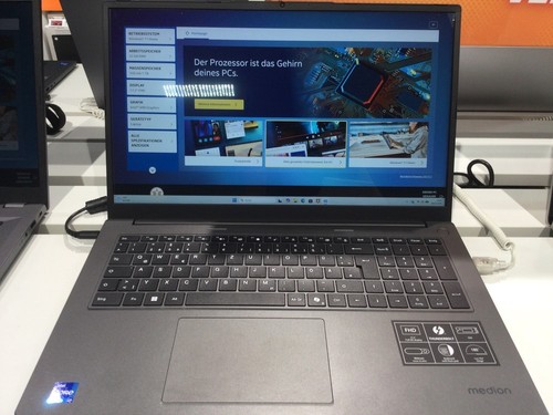 Notebook e17433 45674 - notebook, grau