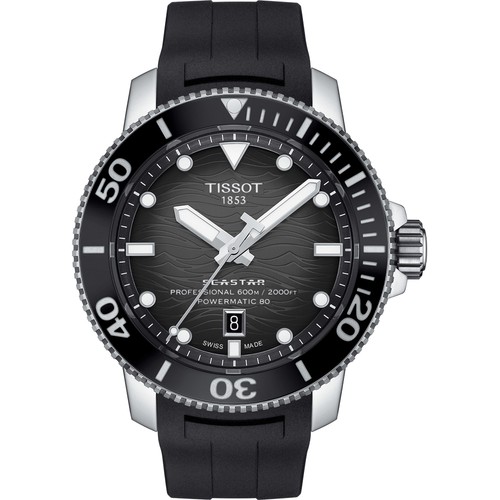Tissot seastar 2000 - seastar, schwarz