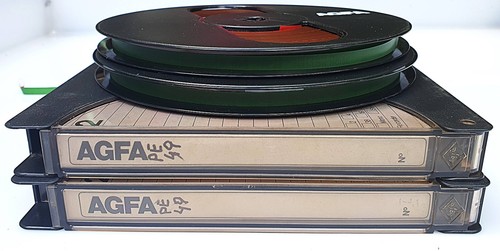 Agfa tonband spulen mit - st.,