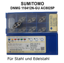 10 SUMITOMO Wendeplatten