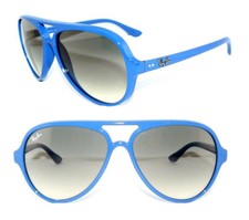 Ray Ban SONNENBRILLE BLAU GRAU RB 4125 756/32 CATS 4376 BRILLE 4162 PILOT / 4150