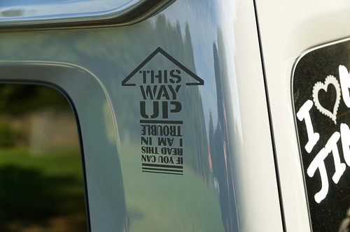 Sticker this way 4x4 fun - 4x4,