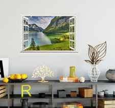 3D Rasen See Berg 4 Offen