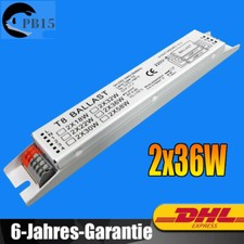 220-240V AC 2x36W