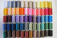 60 Spulen Maschinenstickgarn Viskose Rayon