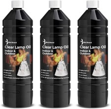 Quebec klares Lampenöl 3 x 1L