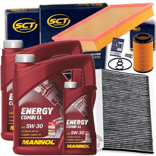 Filterset satz kit mannol - filterset, 5w30