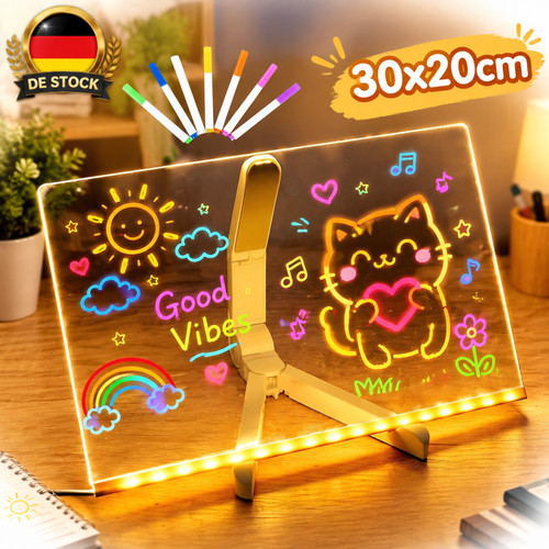 Notiztafel led zeichenbrett - led,