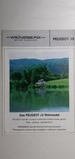 Weinsberg: Peugeot J 5 Wohnmobil (Falt-Prospekt); 2/1983