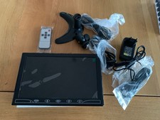 10.1ZOLL LCD Monitor Mini Fernseher Computer Anzeige PC Display BNC/AV/VGA/HDMI