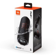 JBL Flip 7, Portable Wireless Speaker, Black