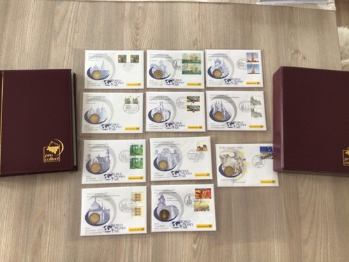 Euro numisblätter - 10, x