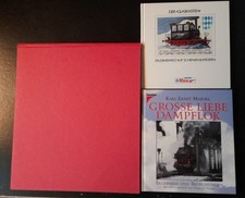  Eisenbahn-3 Bildbände " das Hohelied  der  Dampflok und.a.  Der Glaskasten/Roco
