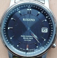 Citizen Reguno Funk Solar Uhr mit Datum Analog Herrenuhr