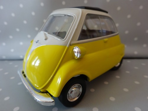 Bmw isetta gelb - gelb, oldtimer
