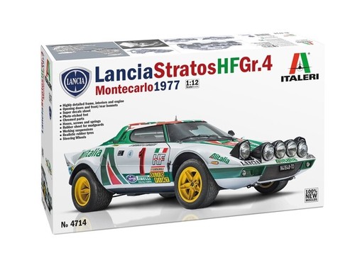Italeri lancia stratos - stratos, hf