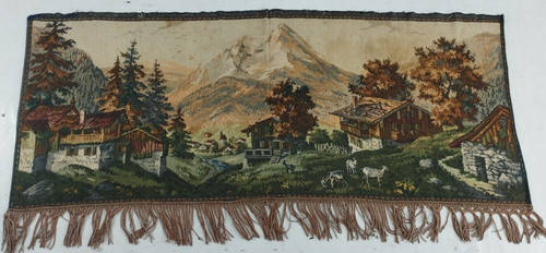 Vintage französischer gobelin - vintage,