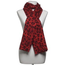 Zara, Schal, Damen, Rot/Braun