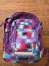 Satch Schultasche, lilafarben, bunt für coole Girls 