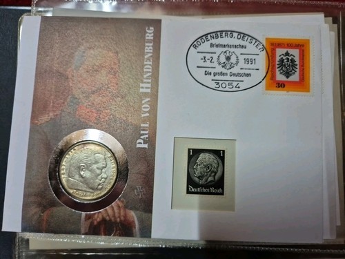 Brd numisbrief rm 1936 - |, 5