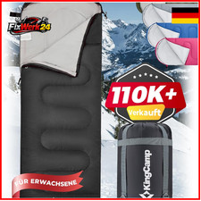 KingCamp Schlafsack XL Flanell