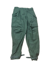 Schwedische Armee Feldhose M59 S grün Uniform  Army Jagd Kampfhose 1986 Vintage