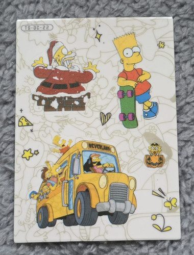Simpsons aufkleber karte - simpsons, ~
