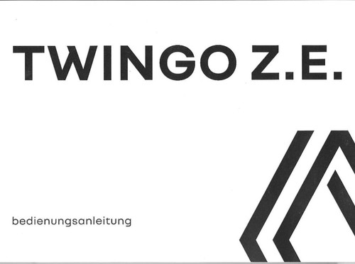 Renault twingo e - renault, z.e