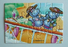 Ü-Eier Puzzle Happy Hippo Traumschiff 1992 vollständig Einzelpuzzle unten links