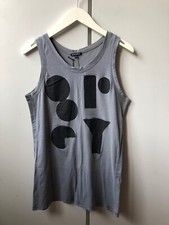 ANN DEMEULEMEESTER Tanktop T-Shirt Herren Gr. S