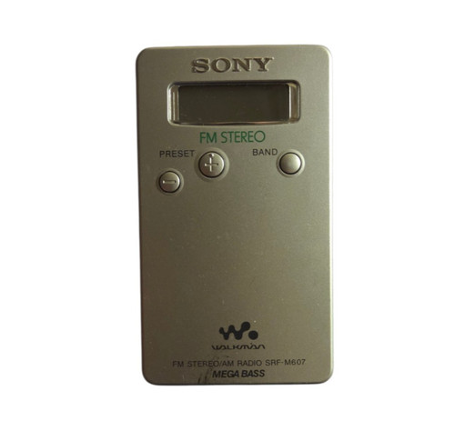 Sony walkman srf - fm/am,