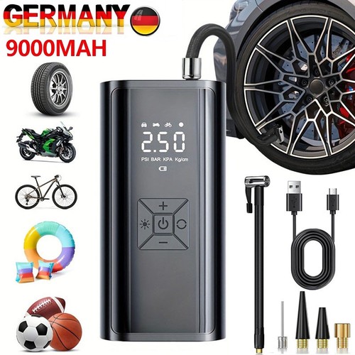 9000mah elektrische luftpumpe - 9000mah,