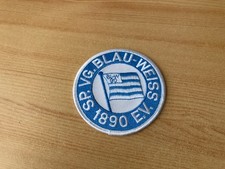 Fussball aufnäher patch blau - patch,