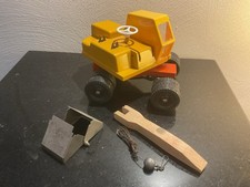 Steiff Mobilbagger Holz