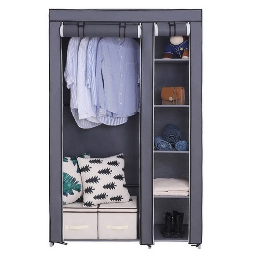 Stoff-Kleiderschrank