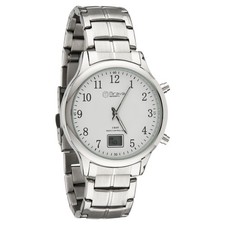 Miraval Funk-Armbanduhr mit Edelstahlarmband Funkuhr Datumsanzeige Digital 41 mm