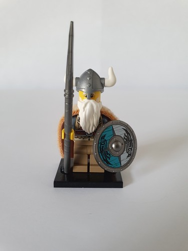 Lego wikinger figur mit speer - lego,