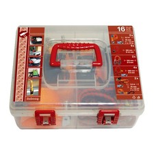 Mauk Spanngurt 16tlg Sperrhaken Gurt Set Ratsche Zurrgurt KFZ Auto PES (B-Ware)