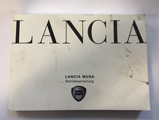 Original Lancia Phedra Handbuch Betriebsanleitung 10/2002