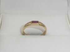 333 Gelbgold 8K Gold Ring Amethyst Goldring Verlobungsring RG 56 - 17,8 mm 8901